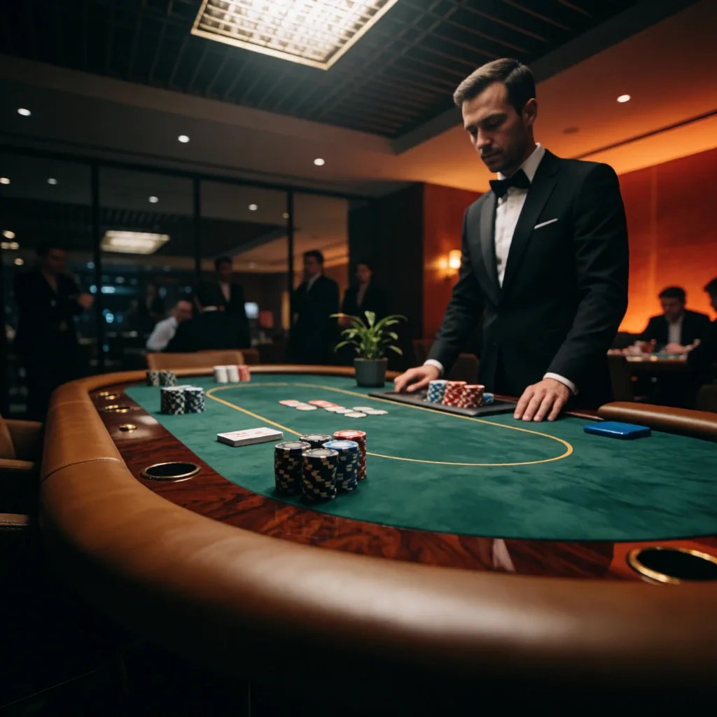 Oliksan Poker Hall belső tér